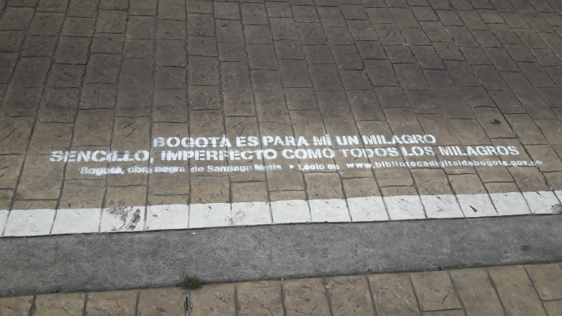 La poesía recorre las calles de Bogotá