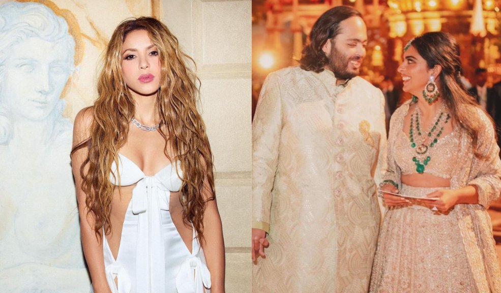 Este es el platal que cobrará Shakira por presentarse en la preboda del hijo del hombre más rico de la India La artista se presentará en un exclusivo crucero junto a Katy Perry y Pitbull.