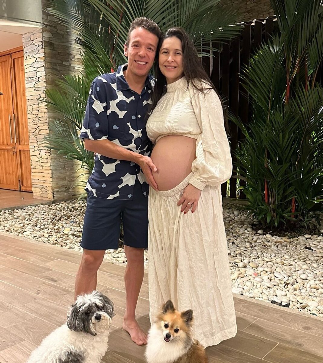 “El team sigue creciendo”: Rigoberto Urán mostró cómo va el embarazo de su esposa Michelle Durango y Rigoberto Urán están esperando a su segundo hijo.