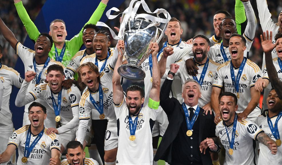 El Real Madrid conquistó su decimoquinta Champions El club español conquistó por decimoquinta vez el torneo en el que construyó su leyenda, esta vez superando 2-0 al Borussia Dortmund.