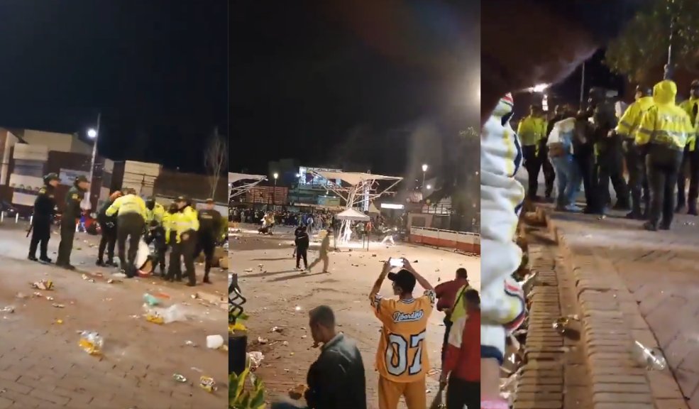 Disturbios en Soacha tras la derrota de la Selección Colombia ante Argentina Varios efectivos de la Policía de Soacha atendieron la emergencia para controlar la turba. El hecho se presentó luego de la final de la Copa América.