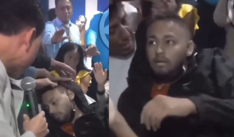 EN VIDEO: Pastor habría "resucitado" a un hombre durante un culto Un video que circula en redes sociales se volvió viral debido a que muestra cómo un pastor habría resucitado a un hombre que murió durante un culto en Cartagena.