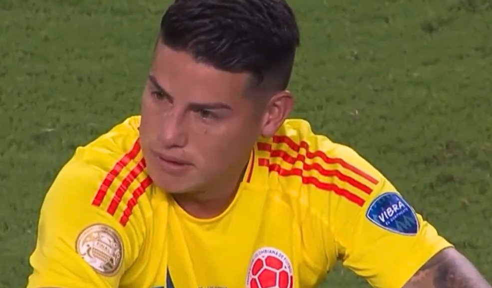 El desgarrador mensaje de James por el final de la Copa América Esto dijo James, el '10' de la Selección Colombia, tras la derrota en el Hard Rock Stadium.