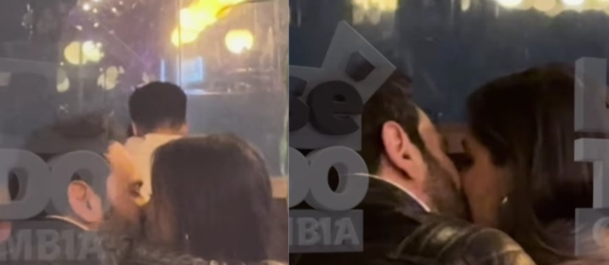 Este es el video que revela apasionado beso entre Alejandro Estrada y Dominica Duque - Noticias de Bogotá y Cundinamarca