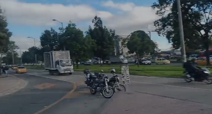 Fatal accidente de ciclista en la Avenida El Dorado En el accidente estuvo involucrado un bus de servicio público.