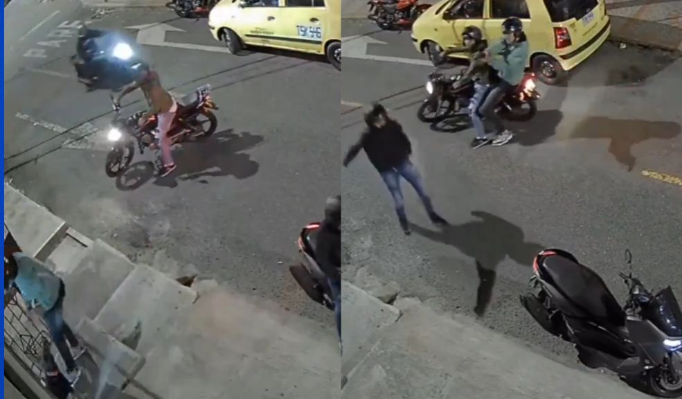 Perrito mordió a sujetos que intentaron robar la moto de su dueña y se hizo viral Un valiente perro defendió a su dueña de un intento de robo de su moto en Medellín. El canino logró ahuyentar a los ladrones y toda la escena fue captada en video