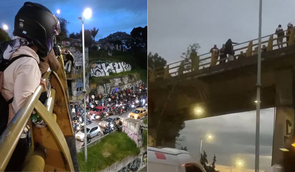 ÚLTIMA HORA: Mujer estaría intentando lanzarse desde un puente en Suba La situación se presenta en el puente de 21 Ángeles, en la localidad de Suba.