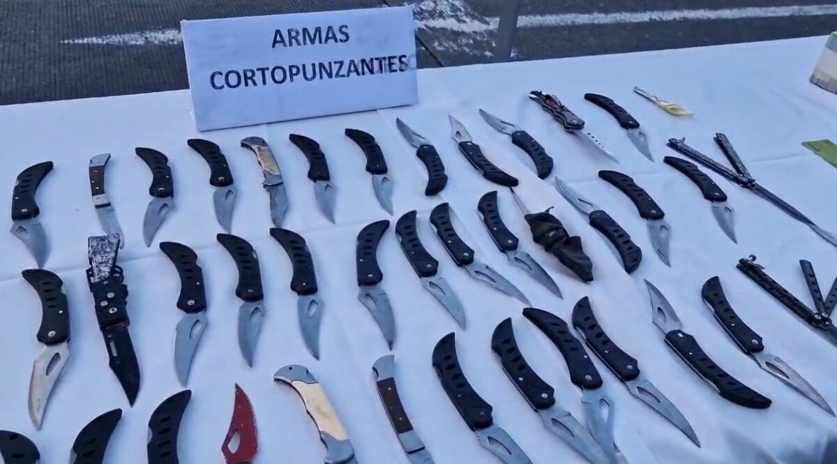 Al menos 700 armas fueron incautadas durante 'Plan Desarme' en TransMilenio El 'Plan Desarme', que se ha desarrollado en todo el sistema de transporte TransMilenio, ha permitido incautar cientos de armas y tarjetas que eran usadas para la reventa de pasajes.