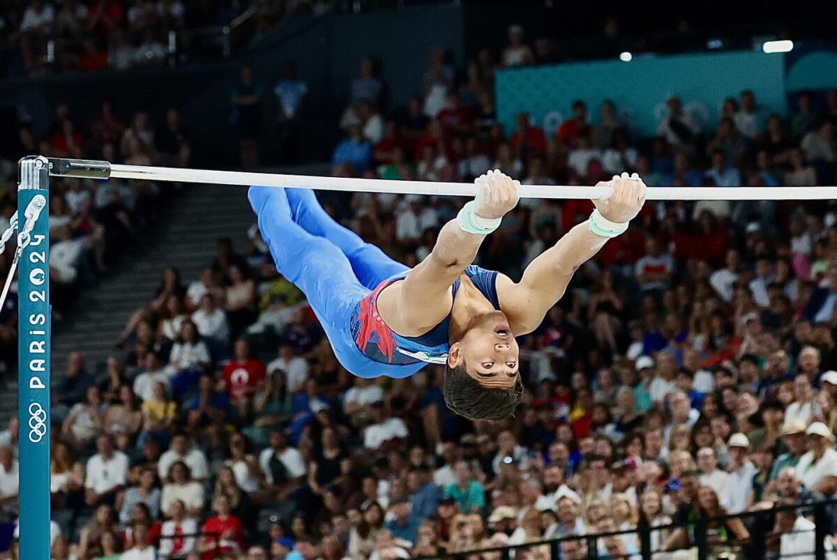 Ángel Barajas se inspiró en Sportacus, de 'LazyTown', para iniciar en la gimnasia Desde pequeño imitaba los saltos que veía en el programa infantil.