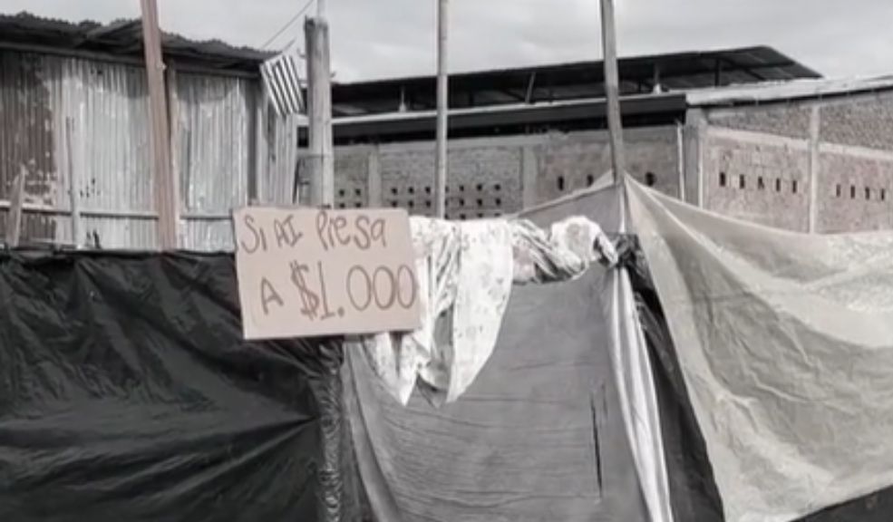 En este lugar el 'rapidín' sale a mil pesos Crearon motel para habitantes de calle. Así funciona.