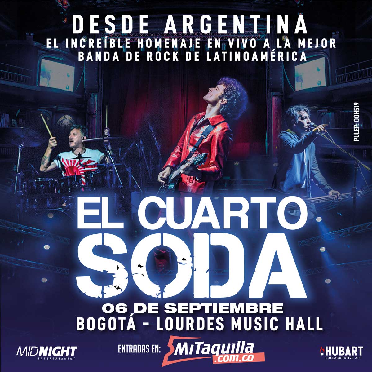 'El Cuarto Soda': el tributo a Soda Stereo que hará vibrar a Colombia 'El Cuarto Soda', uno de los tributos más reconocidos a la legendaria banda de rock en español, se presentará en varias ciudades del país. Este homenaje promete recrear fielmente el sonido icónico de Soda Stereo, llevando al escenario los grandes éxitos que definieron la historia del rock en Latinoamérica.