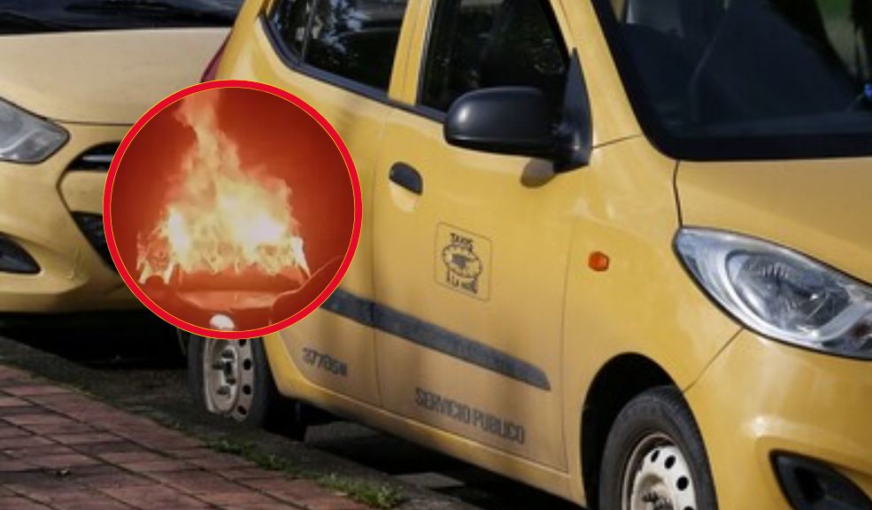 Taxi se incendió en Suba: el humo dejó a varias personas afectadas En la noche de este 11 de agosto, varios residentes de la localidad de Suba se llevaron un susto al presenciar el incendio de un carro tipo taxi.