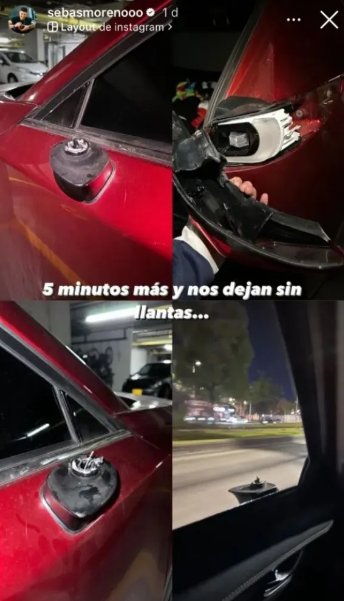 Así desvalijaron la camioneta de reconocido influencer en Bogotá El arreglo de su camioneta podría costar varios millones de pesos. El creador de contenido se quejó de la grave situación de seguridad que se vive por estos días en Bogotá.