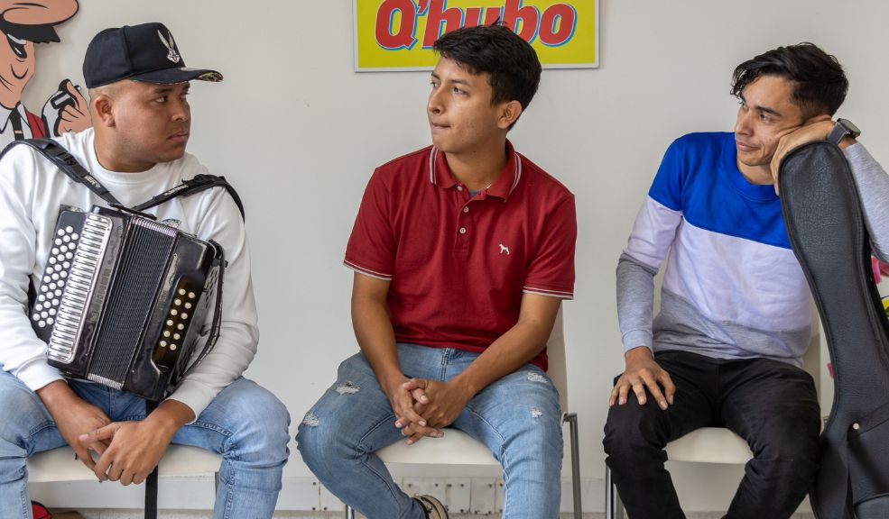 Así nació el sueño de los 'Atravesaos', la agrupación de vallenato que es un fenómeno en redes Los 'Atravesaos' le contaron a Q'HUBO cómo nació la agrupación, misma que se ha convertido en un éxito en redes sociales gracias a su carisma y humor.