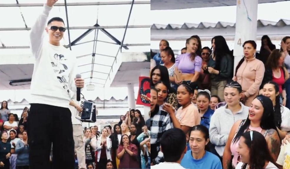 Con alegría y festejo se vivió el concierto de Nico Hernández en la cárcel El Buen Pastor Nico Hernández, un joven cantante, compositor y productor colombiano, ha destacado como una de las promesas de la música popular en Colombia tras sus inicios en La Voz kids.