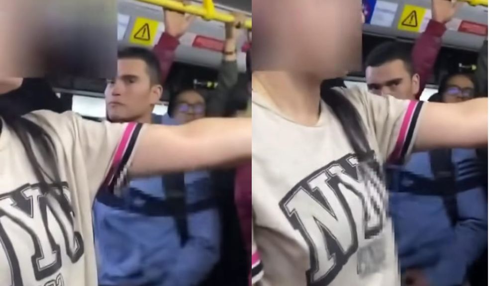 EN VIDEO: Pillan a depravado tocándose en TransMilenio Por medio de redes sociales se dio a conocer un repudiable caso de acoso sexual al interior de un bus articulado de TransMilenio que cubría la ruta H15 desde el Portal Suba, hasta el Portal Tunal. En video quedó registrado un hombre que se estaba tocando muy cerca de varias mujeres y ante la mirada de todos los presentes.