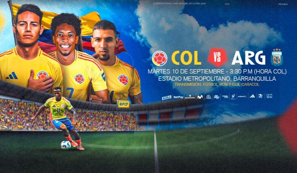 EN VIVO: Partido de Colombia vs. Argentina por eliminatorias Saque de banda a favor de Colombia.