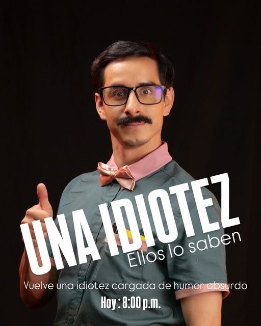 La aclamada obra de comedia 'Una Idiotez: "Ellos lo Saben"' llega a Bogotá El Teatro Charlot presenta del 19 al 29 de septiembre la exitosa comedia distópica 'Una Idiotez: "Ellos lo Saben"', que invita al público a reflexionar sobre los peligros y beneficios de la digitalización.