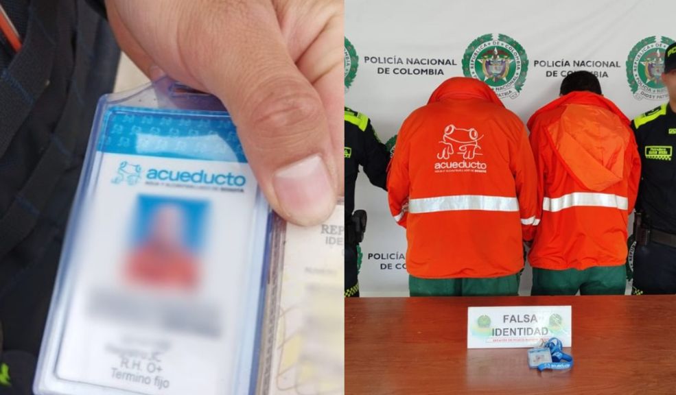 Sujetos se hacían pasar por funcionarios del Acueducto para estafar a los bogotanos Dos personas fueron capturadas en flagrancia mientras se hacían pasar por empleados de Acueducto y ofrecían servicios a cambio de dinero.