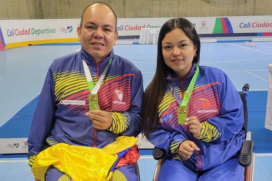 ¡Orgullo! Leidy y Edilson Chica ganaron oro en los Juegos Paralímpicos Los hermanos consiguieron la primera medalla que Colombia gana en deportes de conjunto en la historia de los Juegos Olímpicos y Paralímpicos; lo hicieron en la competencia de boccia BC4.+