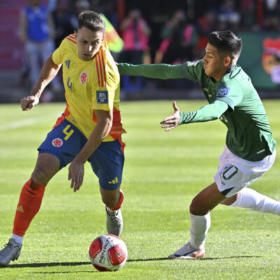 Colombia perdió ante bolivía