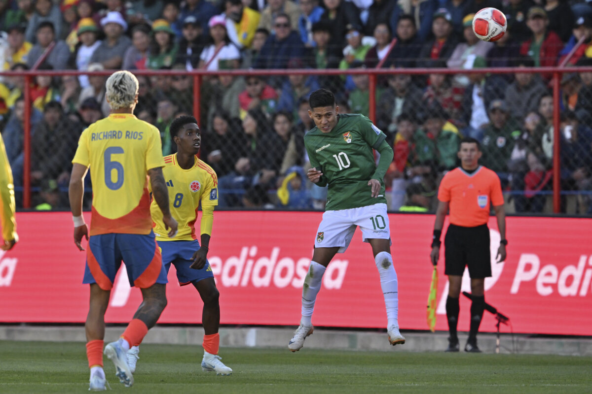 Colombia perdió ante bolivía