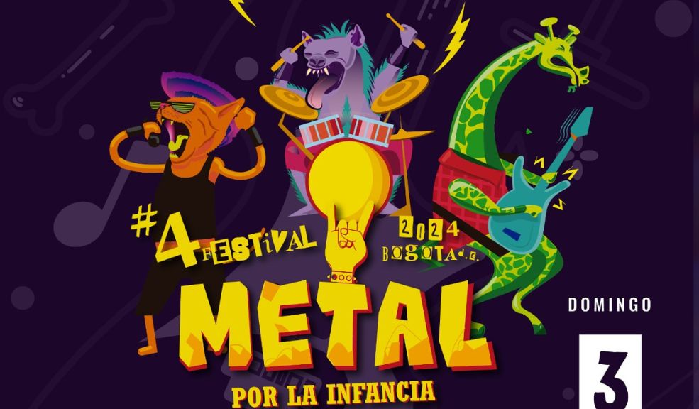 Este es el concierto de Metal para niños que se vivirá en Bogotá El próximo domingo 3 de noviembre, el Teatro Ensueño de Bogotá será el escenario para la cuarta edición de Metal por la Infancia, un festival que ha revolucionado la escena del rock en Colombia al fusionar los sonidos más extremos del metal con un enfoque familiar y educativo.