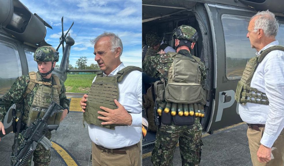 Ministros llegaron este domingo a El Plateado luego de ofensiva militar El presidente Gustavo Petro ordenó a sus ministros viajar al corregimiento de El Plateado para reforzar la presencia del Estado, luego de la operación militar Perseo y la amenaza de las FARC a la COP16.