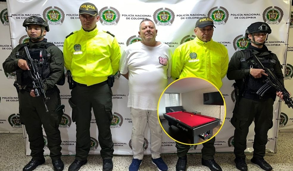 Por una mesa de billar capturan a mafioso italiano en Colombia Las autoridades lograron seguirle el rastro al hombre, en parte, debido a su afición por el billar.