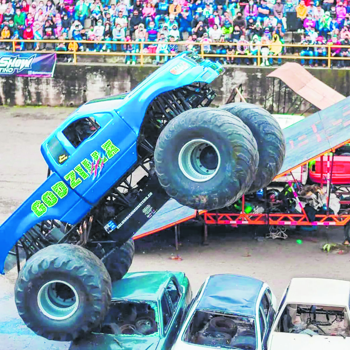 ¡Monster Truck llega a Bogotá con su espectáculo lleno de adrenalina! Llega a Bogotá Monster Truck, el espectáculo en el que gigantescos camiones aplastan todo a su paso.