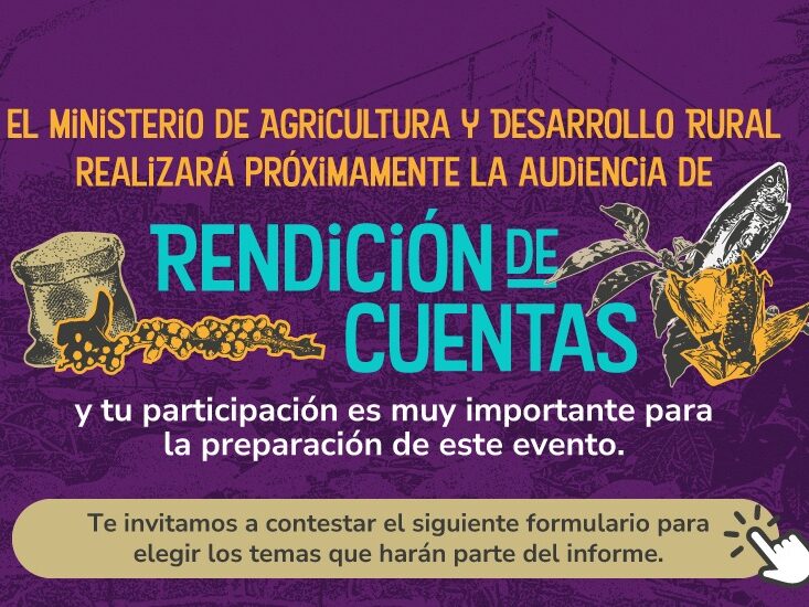 MinJusticia y MinAgricultura crean plataforma web para informar sobre Derecho Agrario La herramienta ofrece acceso a normas, noticias, eventos y un asistente virtual para resolver dudas sobre derechos y procedimientos agrarios.