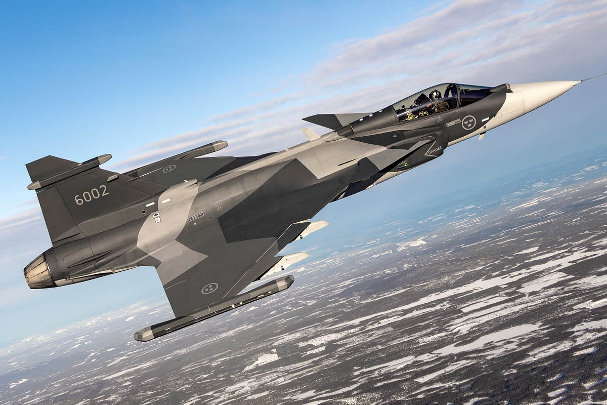 Estos son los aviones de combate suecos 'Gripen' que Colombia habría decidido comprar