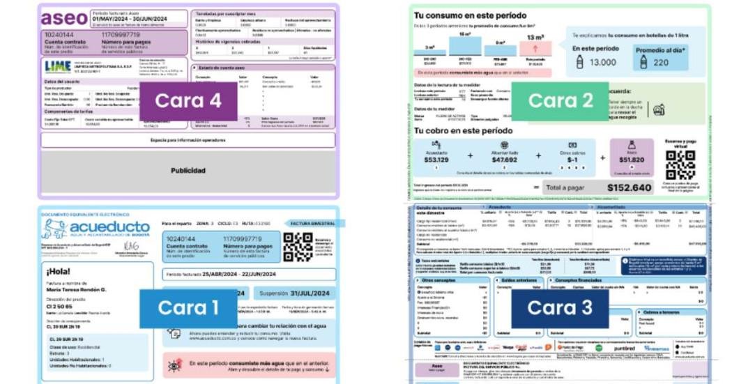 Hay cambios en el recibo del agua: ¿de qué se trata? Les contamos cuáles son las novedades que trae la factura del Acueducto y Alcantarillado de Bogotá.